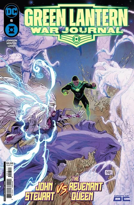 Lanterna Verde: Capa do War Journal #6.