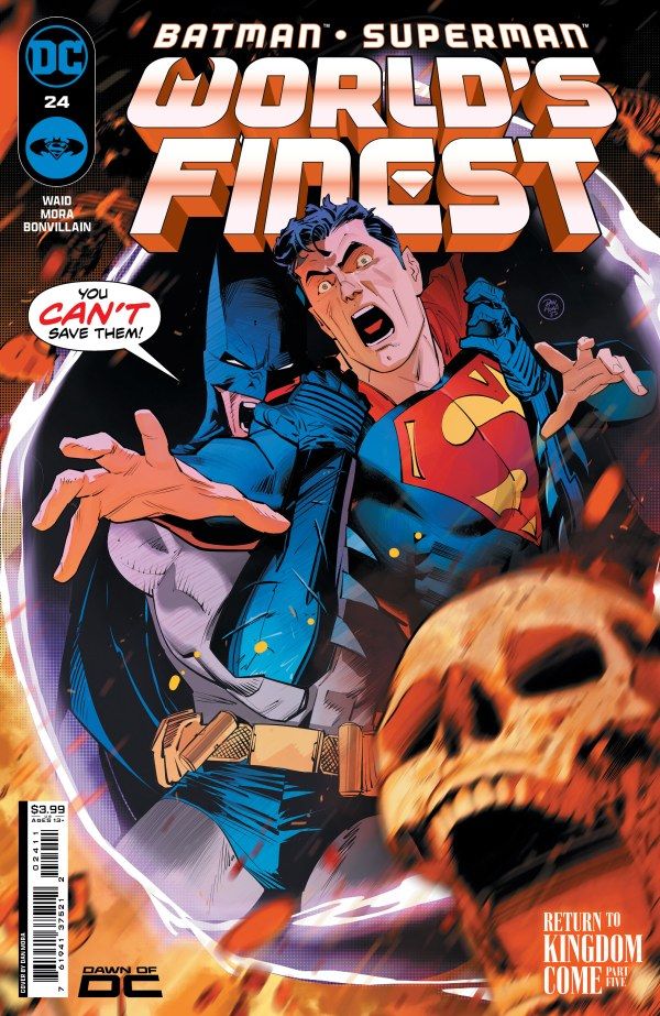 Batman / Superman: a melhor capa #24 do mundo.