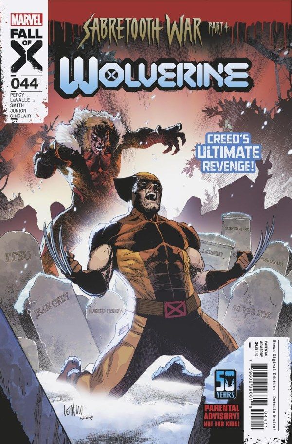 ​​​​​​​Capa do Wolverine #44.