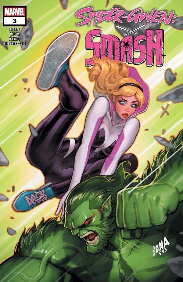 Spider-Gwen: Capa do Smash #3.