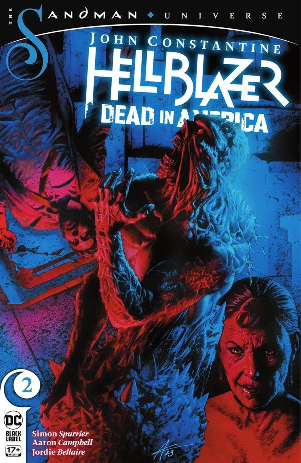 John Constantine, capa de Hellblazer: Dead in America #2.