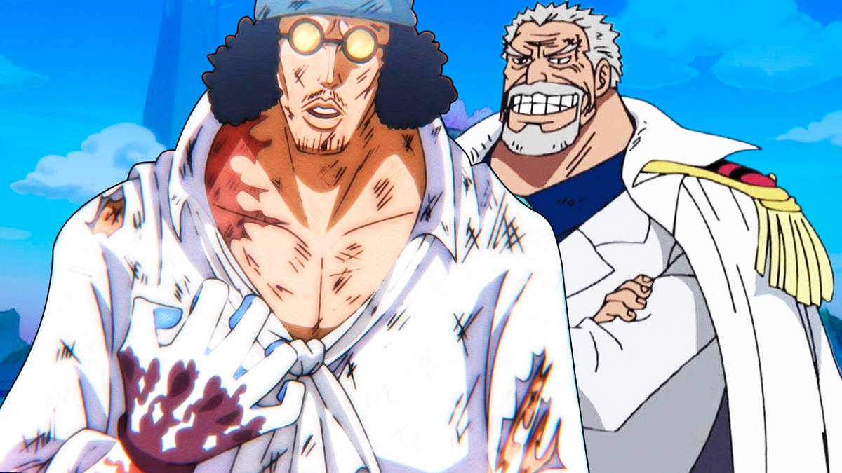 One Piece: Chapter 1087's Garp vs. Kuzan Fight Gets Nintendo-Like Animation
