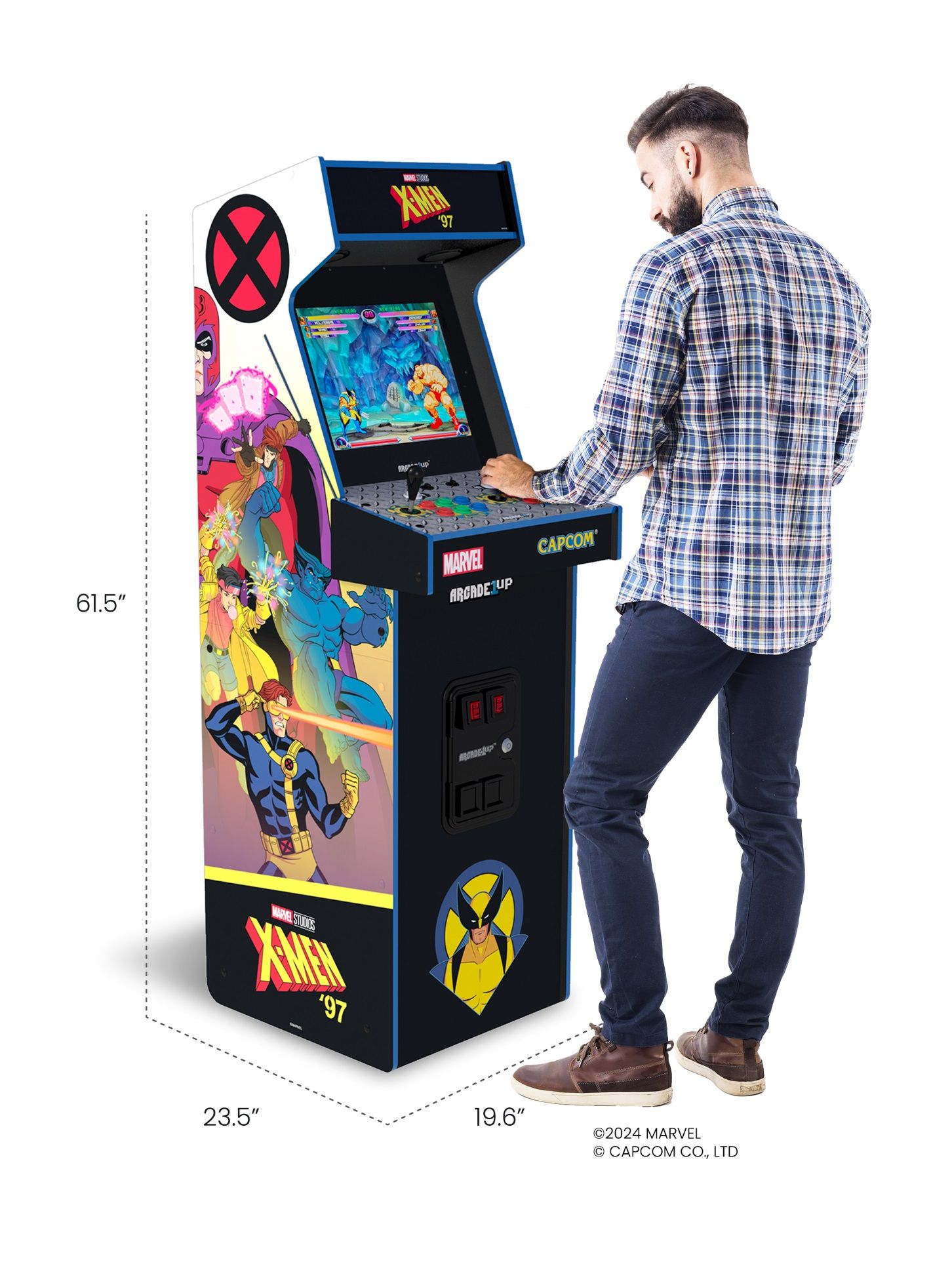 Marvel Embraces Nostalgia With X-Men '97-Themed Arcade Game Console