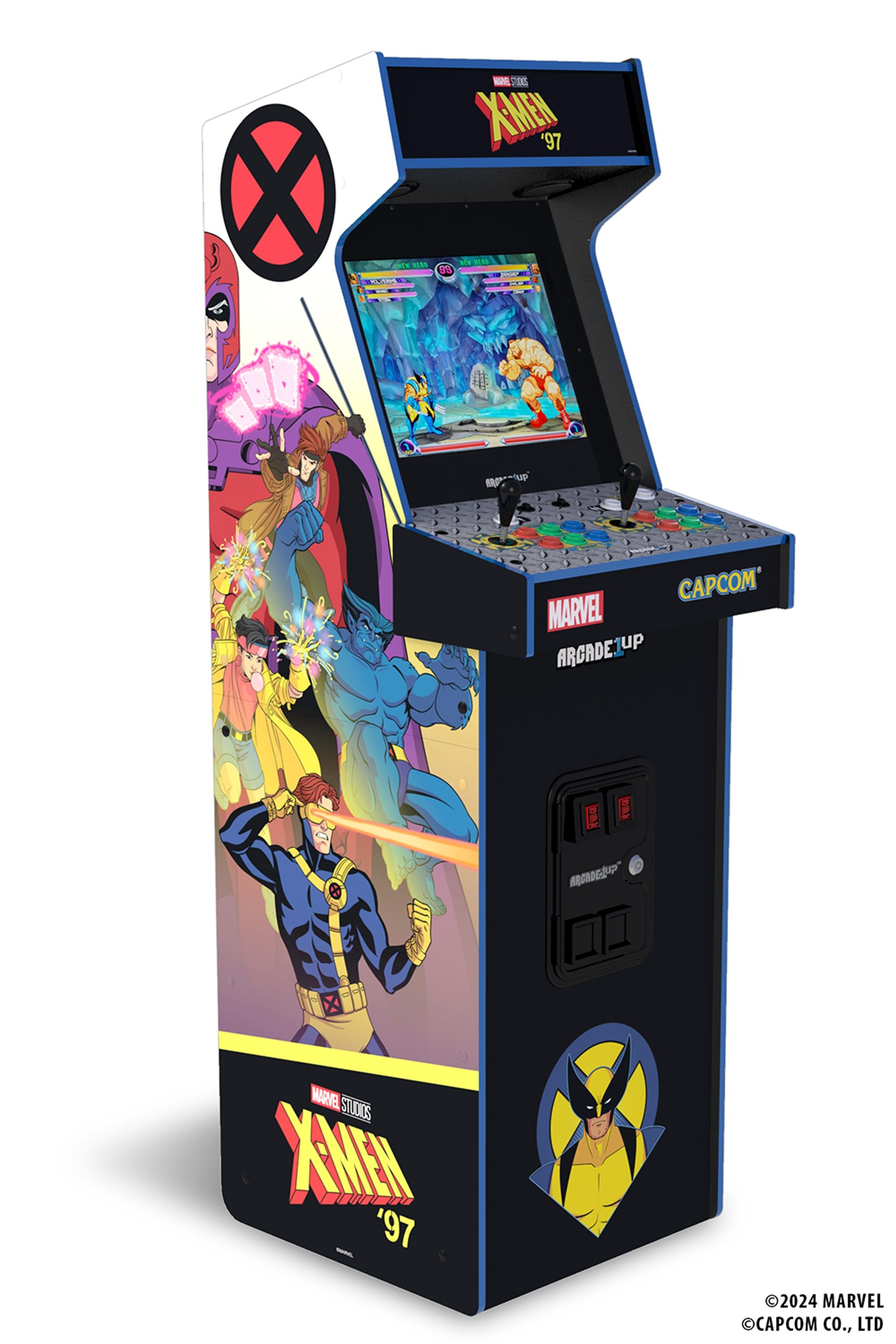 Marvel Embraces Nostalgia With X-Men '97-Themed Arcade Game Console