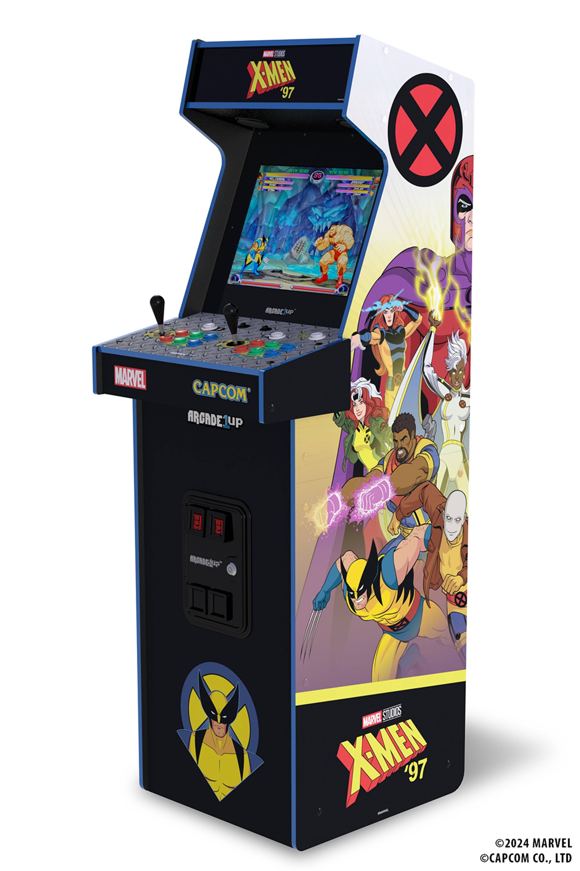 Prof Light Console Marvel Embraces Nostalgia With X-Men '97-Themed Arcade Game Console