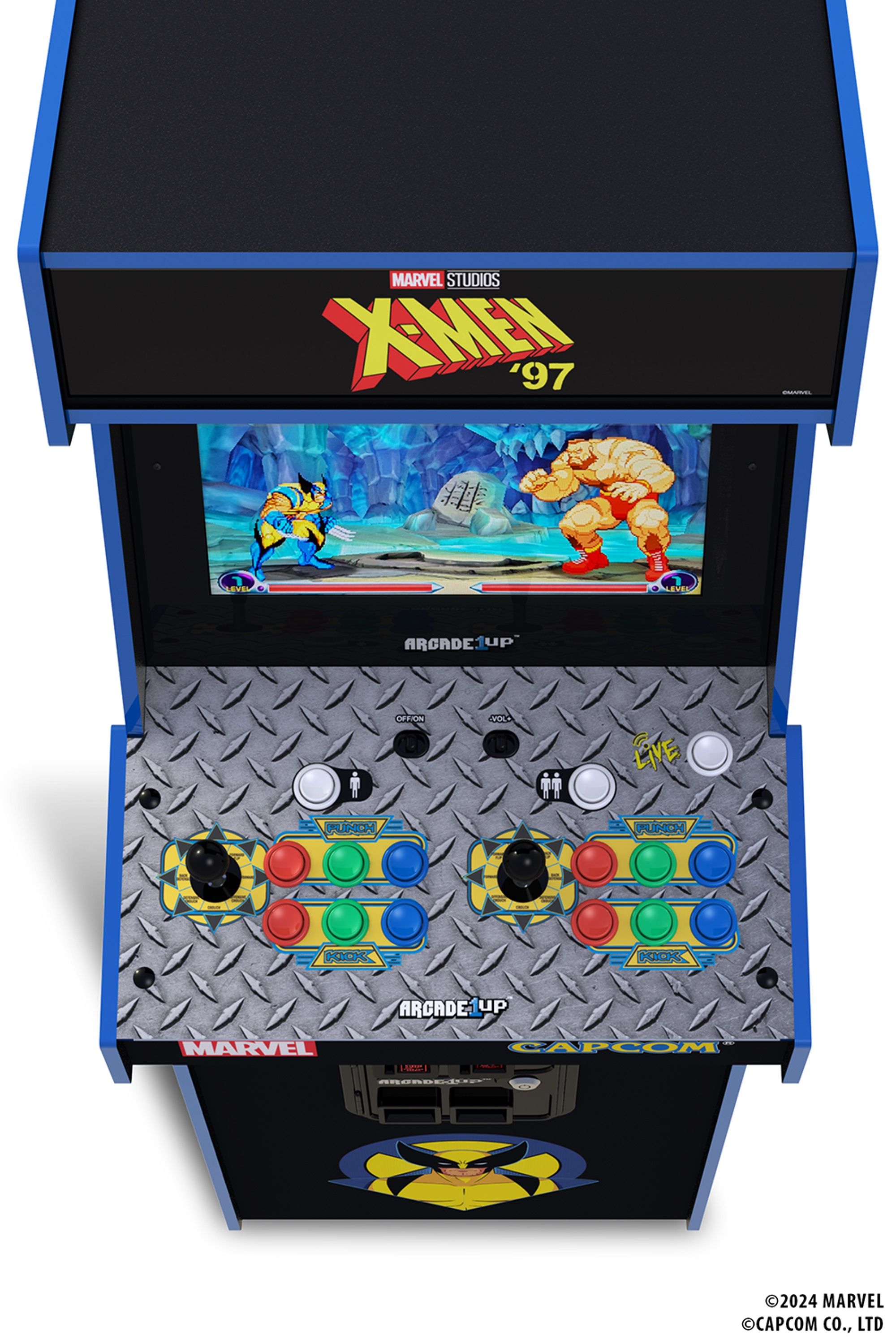 Marvel Embraces Nostalgia With X-Men '97-Themed Arcade Game Console