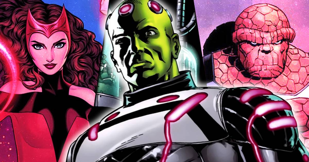 Boneco DC Direct Superman Wave 5 Brainiac De 18 Cm (etiqueta Dourada