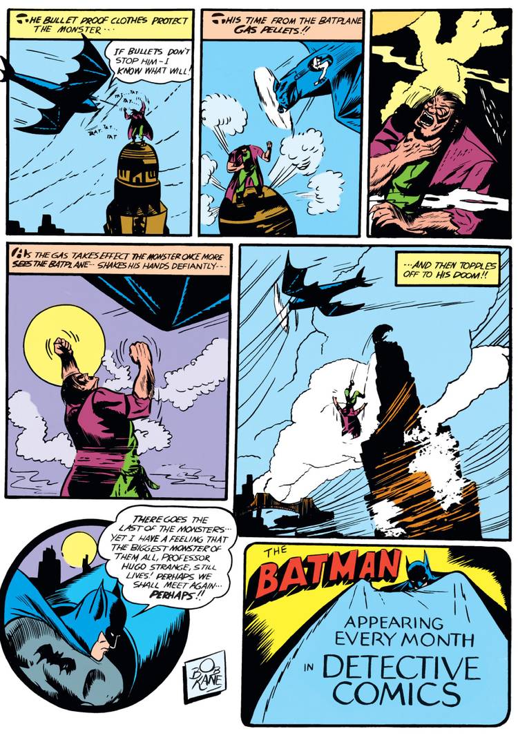 When Batman Brought Out His Machine Gun to Take Out Some Monster Men