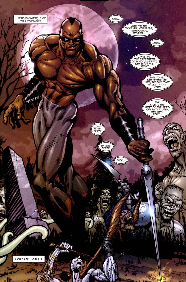 How the Comics Followed the Blade Movie to Make the Hero a 'Daywalker'