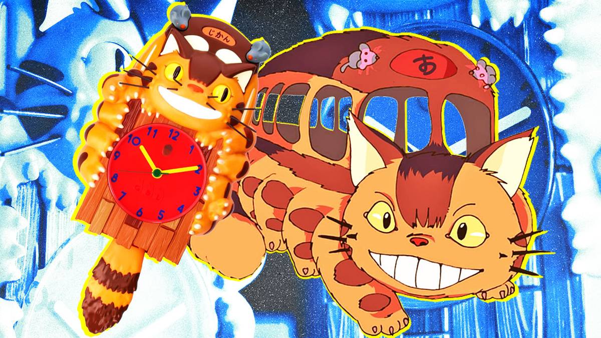 GBL Pendulum Clock My Neighbor Totoro Catbus