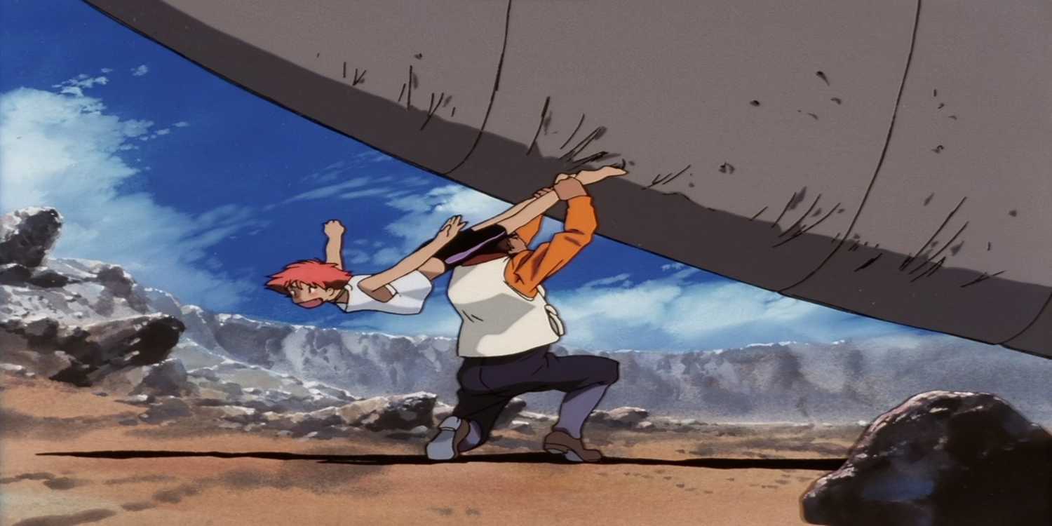 Cowboy Bepop: 10 melhores episódios do anime Poucos animes conseguiram alcançar o status de clássico atemporal como Cowboy Bebop. Lançado em 1998 pelo estúdio Sunrise e dirigido por Shinichirō Watanabe, o anime conquistou fãs no mundo inteiro ao misturar ficção científica, jazz, ação e filosofia existencial em uma narrativa envolvente.  cowboy-bebop-ed-e-jet-segundo-episodio-anime-classico-cena-comedia-naves-espaciais-anime-anos-90