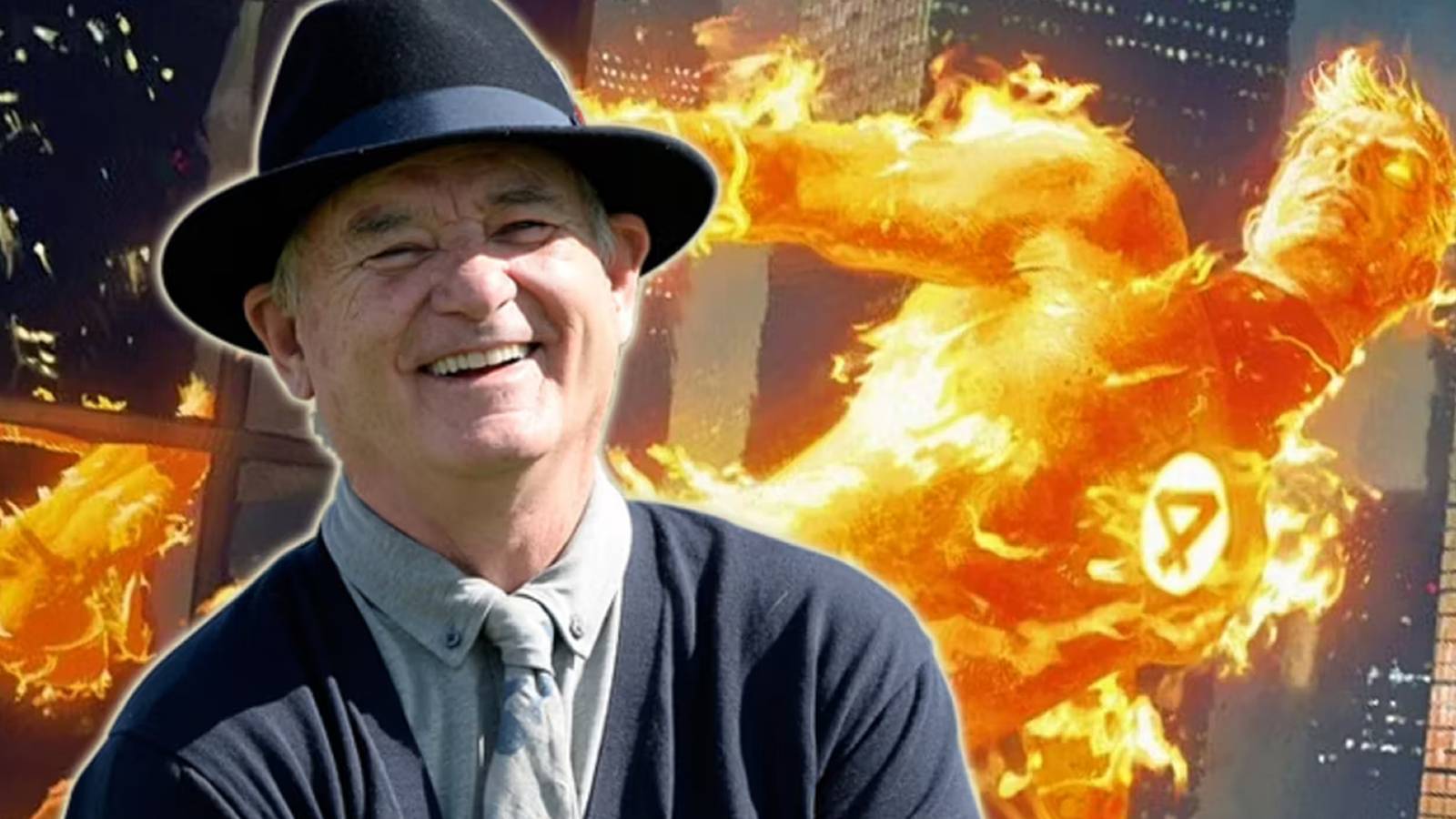 Fans Discover the Time Bill Murray Played Human Torch in Fantastic Four