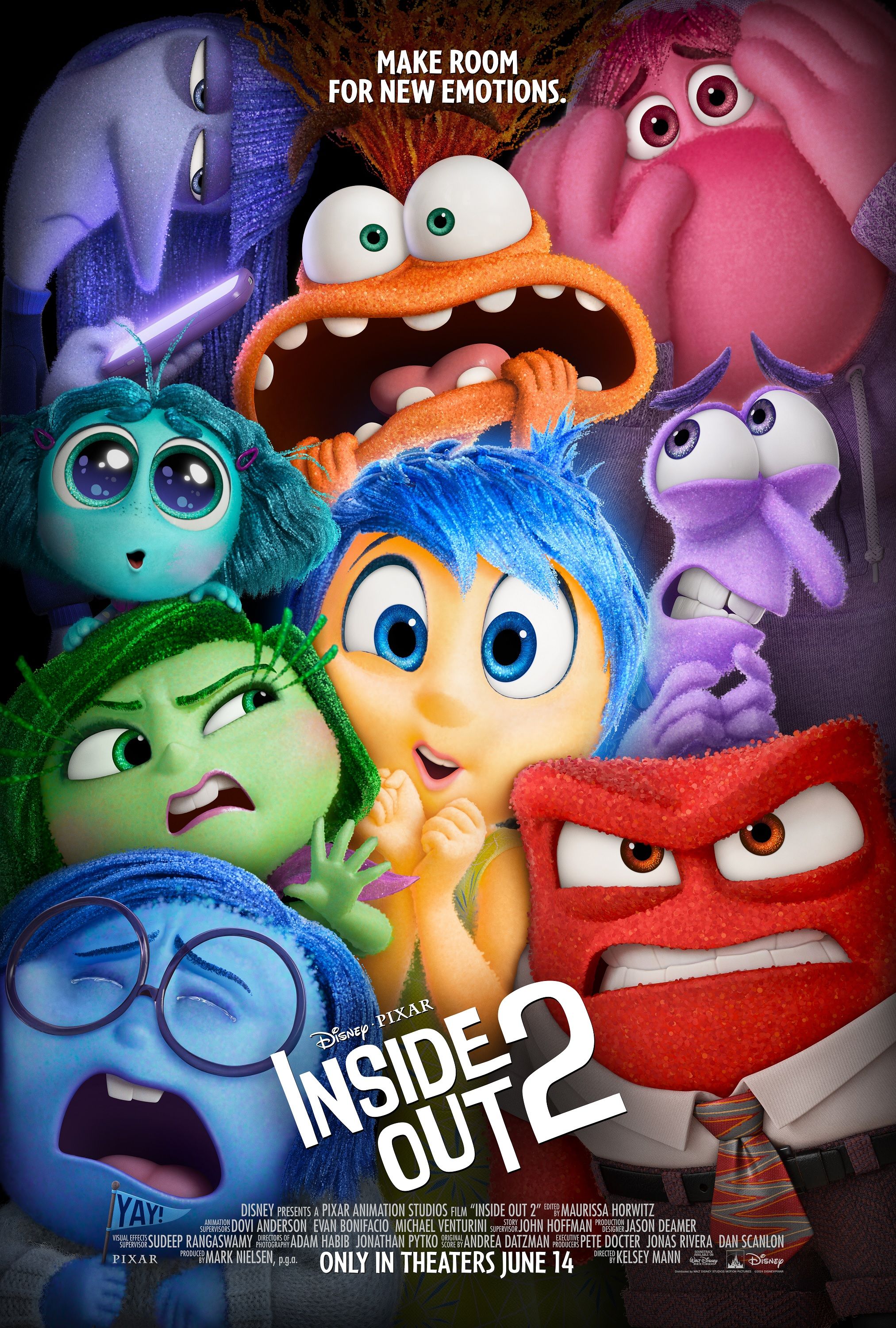 Inside Out 2 Sets Major Box Office Milestone for Animated Films