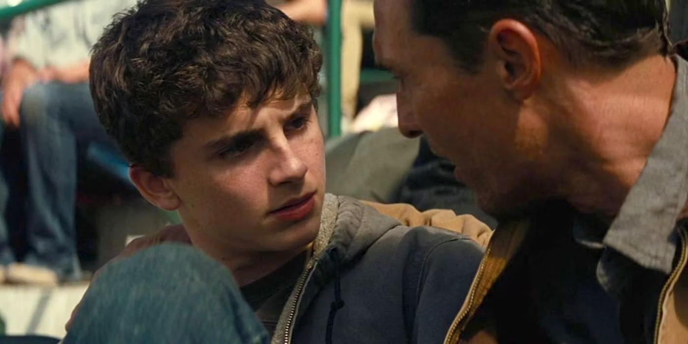 'My Movie Dad': Timothee Chalamet & Matthew McConaughey Reunite 10 ...