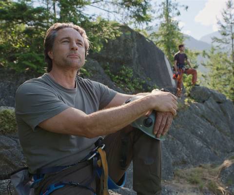 Jack finished rock climbing in Virgin River