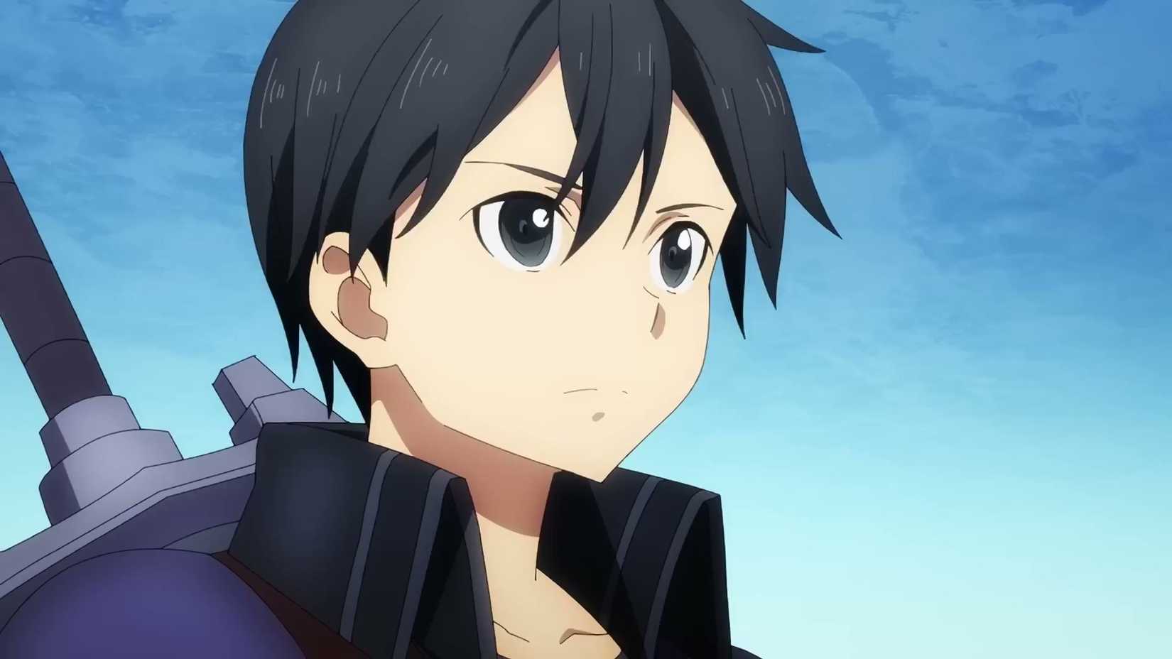Kirito from Sword Art Online focuses on his next move
