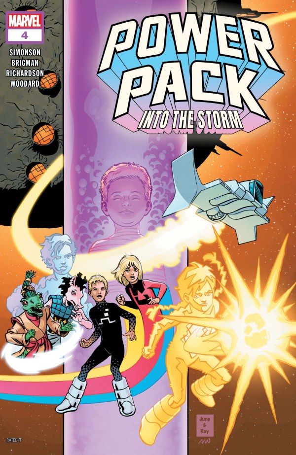 Power Pack: Into the Storm #4 cover.