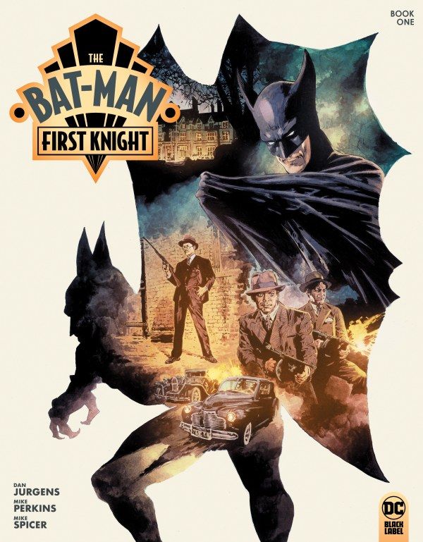 Capa de The Bat-Man: First Knight #1.