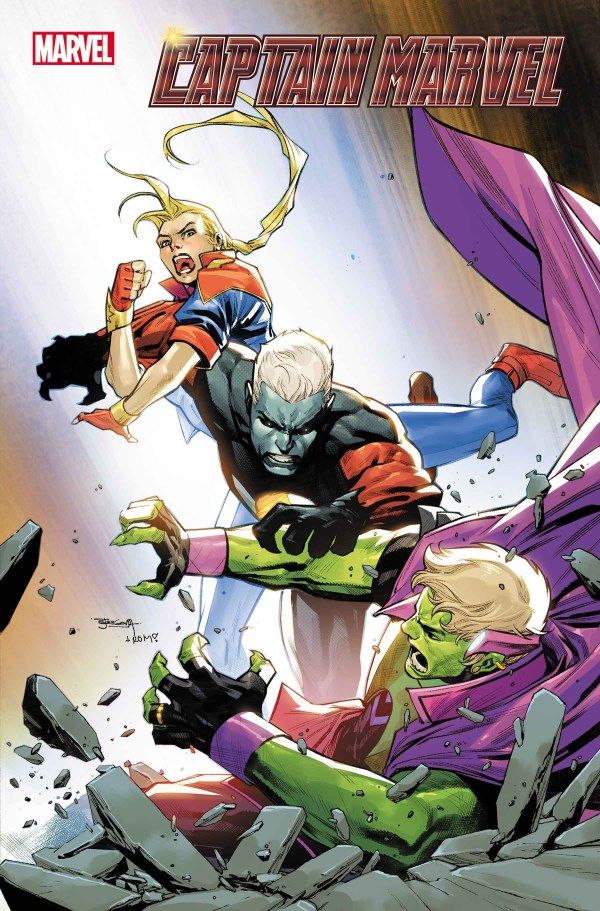 Capitã Marvel #6 capa.