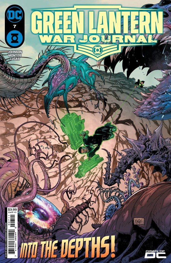 Capa de Green Lantern: War Journal #7.