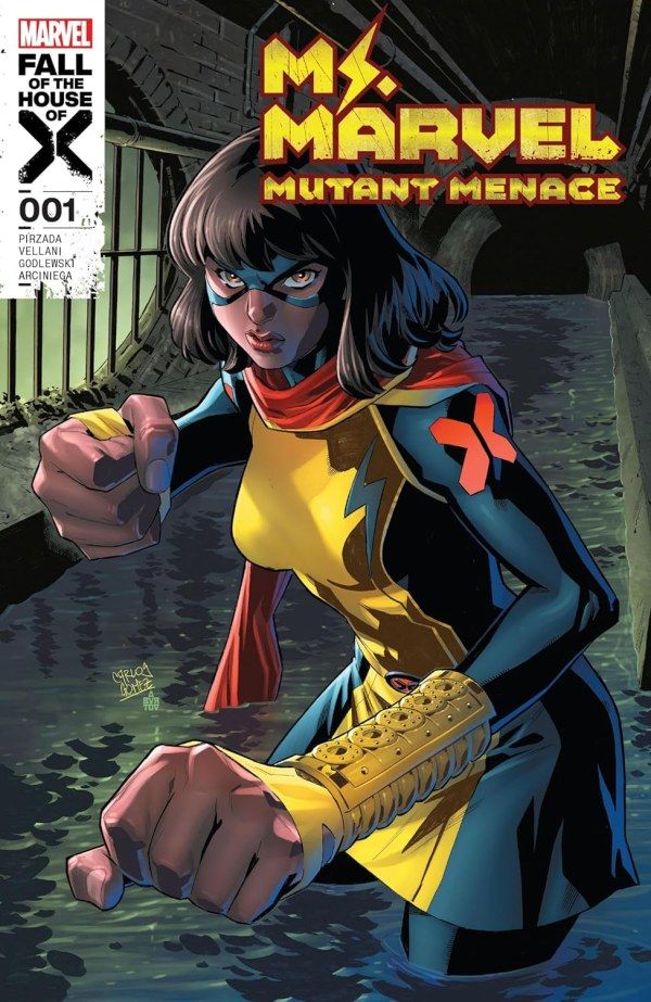 Capa de Ms. Marvel: Mutant Menace #1.