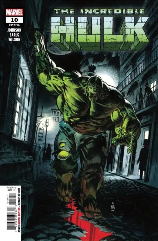 Capa de The Incredible Hulk #10.