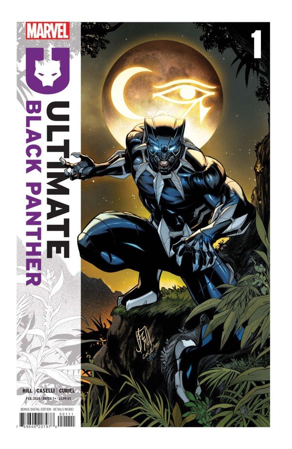 Capa do Ultimate Black Panther #1.