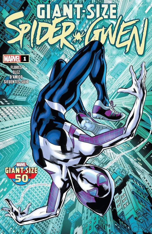 Capa do Giant-Size Spider-Gwen #1.