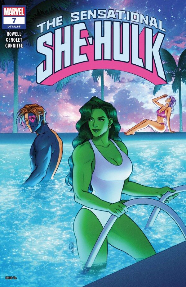 The Sensational She-Hulk #7 cover.