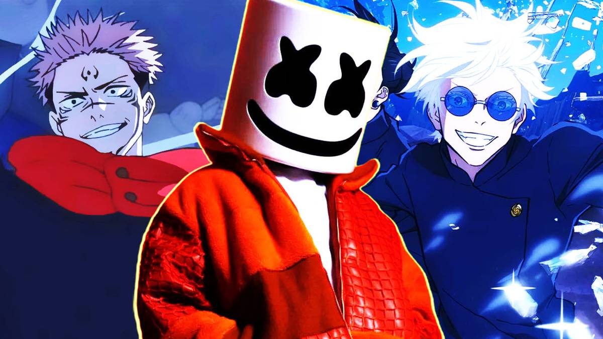 Jujutsu Kaisen recebe colaboração de Marshmello e revela passado de Gojo e Geto