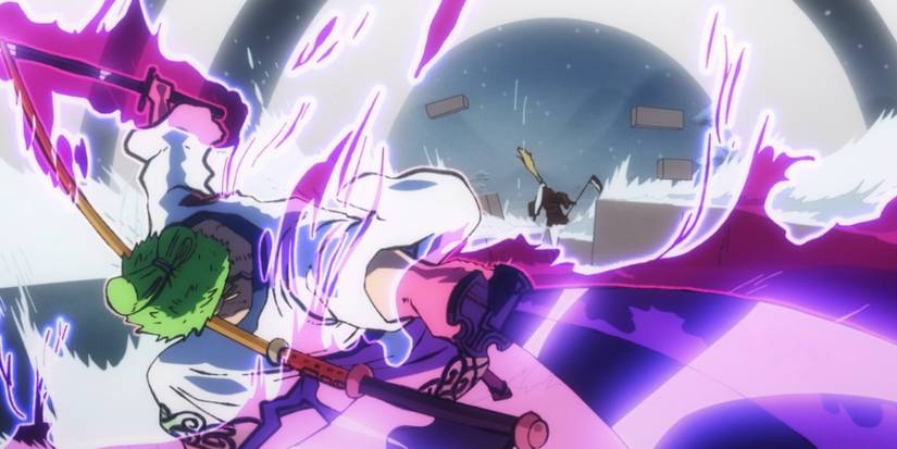 Zoro defeating Killer during the Wano Arc in One Piece