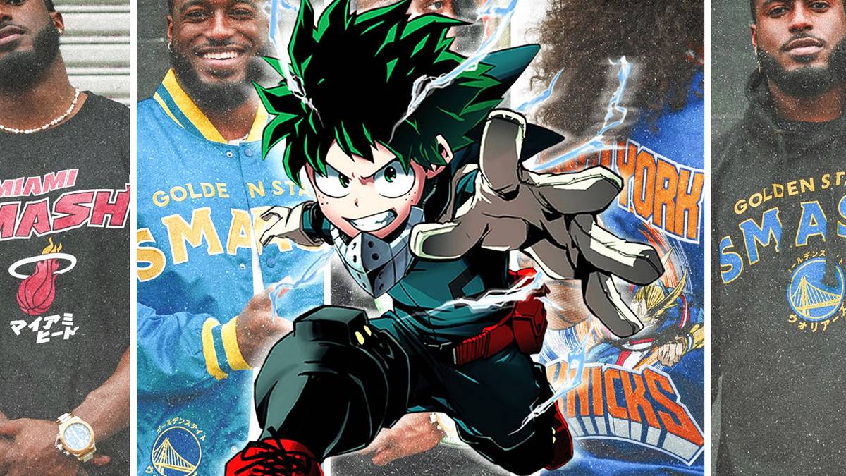 My Hero Academia, Crunchyroll and NBA Release Limited-Edition Clothing ...
