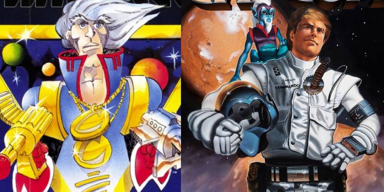 Quadro Captain Commando - Pôster Arcade Capcom Fundo Branco - Final Quadro Captain Commando - Pôster Arcade Capcom Fundo Branco - Final