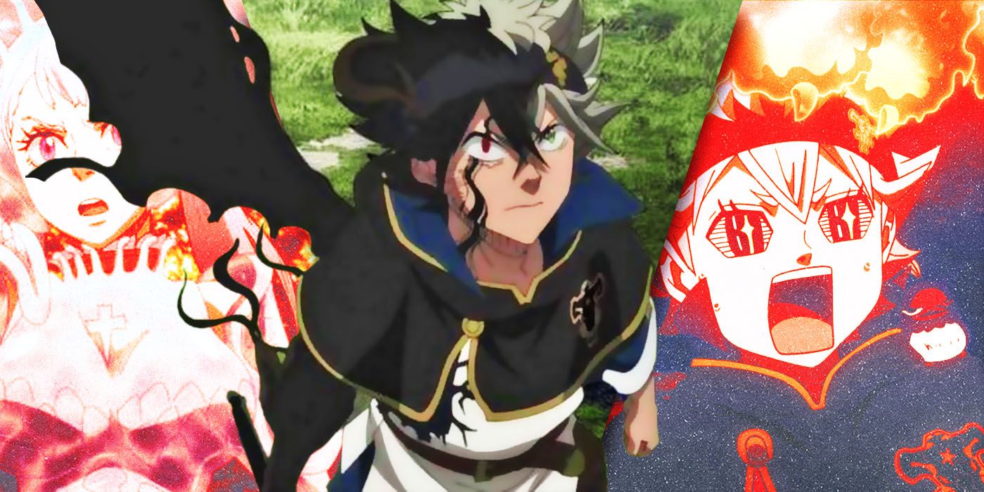 Split Images of Black Clover Filler Episodes