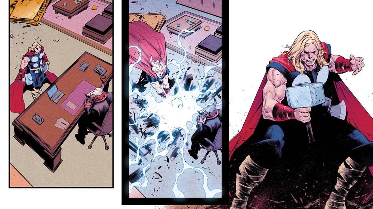 EXCLUSIVE: Thor Will Not Be Ignored on His Visit to Roxxon Headquarters