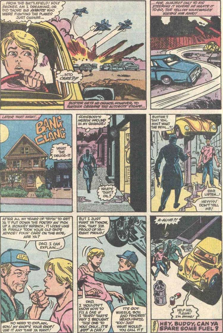 Transformers: Bumblebee's Journey to Goldbug and Back
