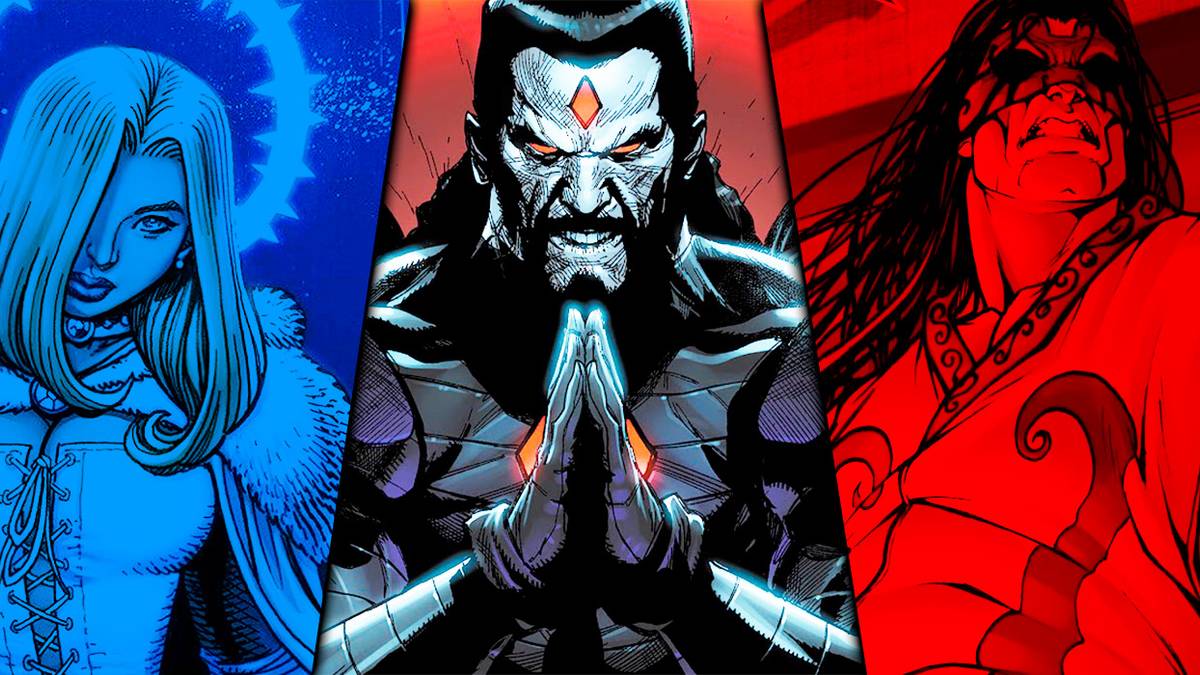 X-Men Mister Sinister, Emma Frost and Gorgon
