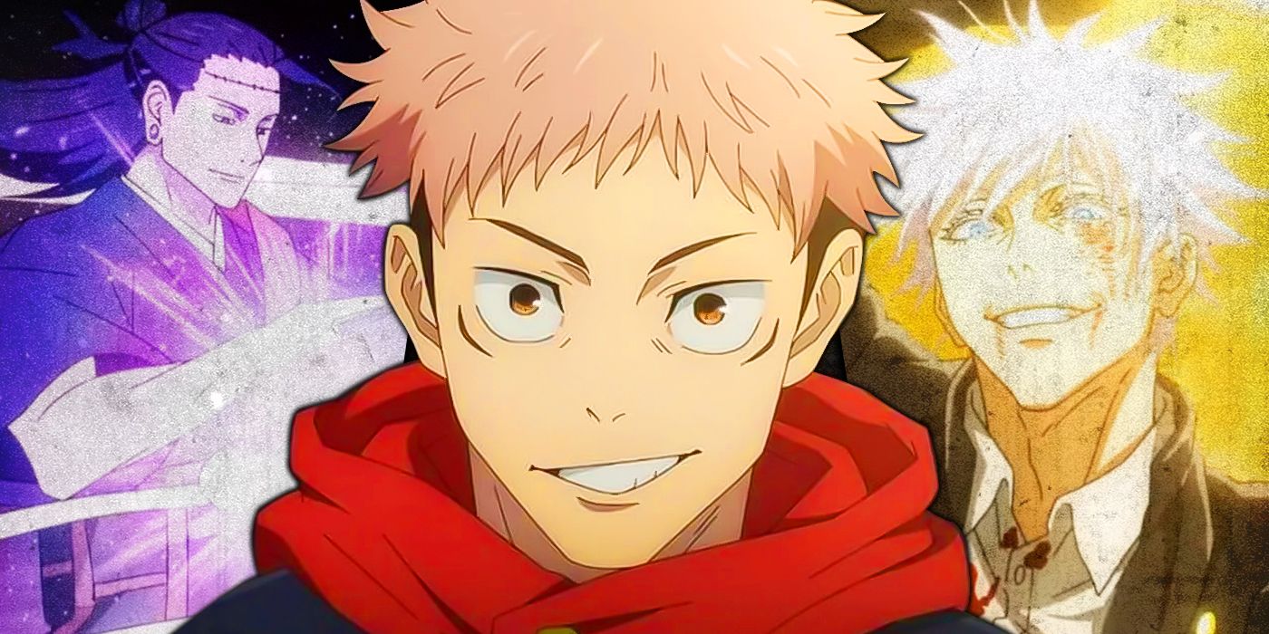 Suguru Geto, Yuji Itadori and Satoru Gojo from Jujutsu Kaisen