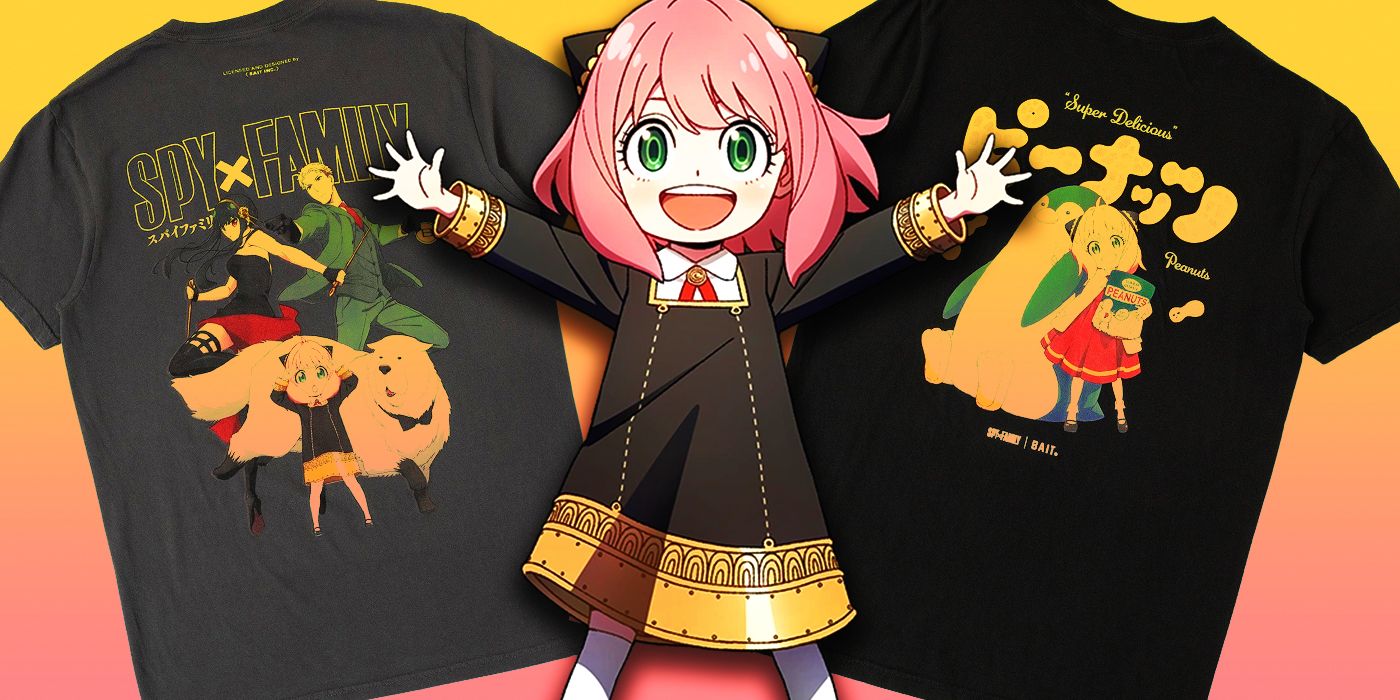 Spy x Family's Anya Stars in New Clothing Release by U.S Brand BAIT