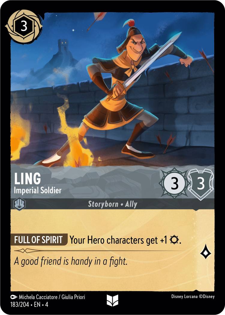 EXCLUSIVE: Disney Lorcana Adds Mulan to its Newest Expansion EXCLUSIVE: Disney Lorcana Adds Mulan to its Newest Expansion