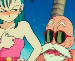 Bulma Deal Master Roshi The Dragon Ball Franchise's Art and Animation Evolution