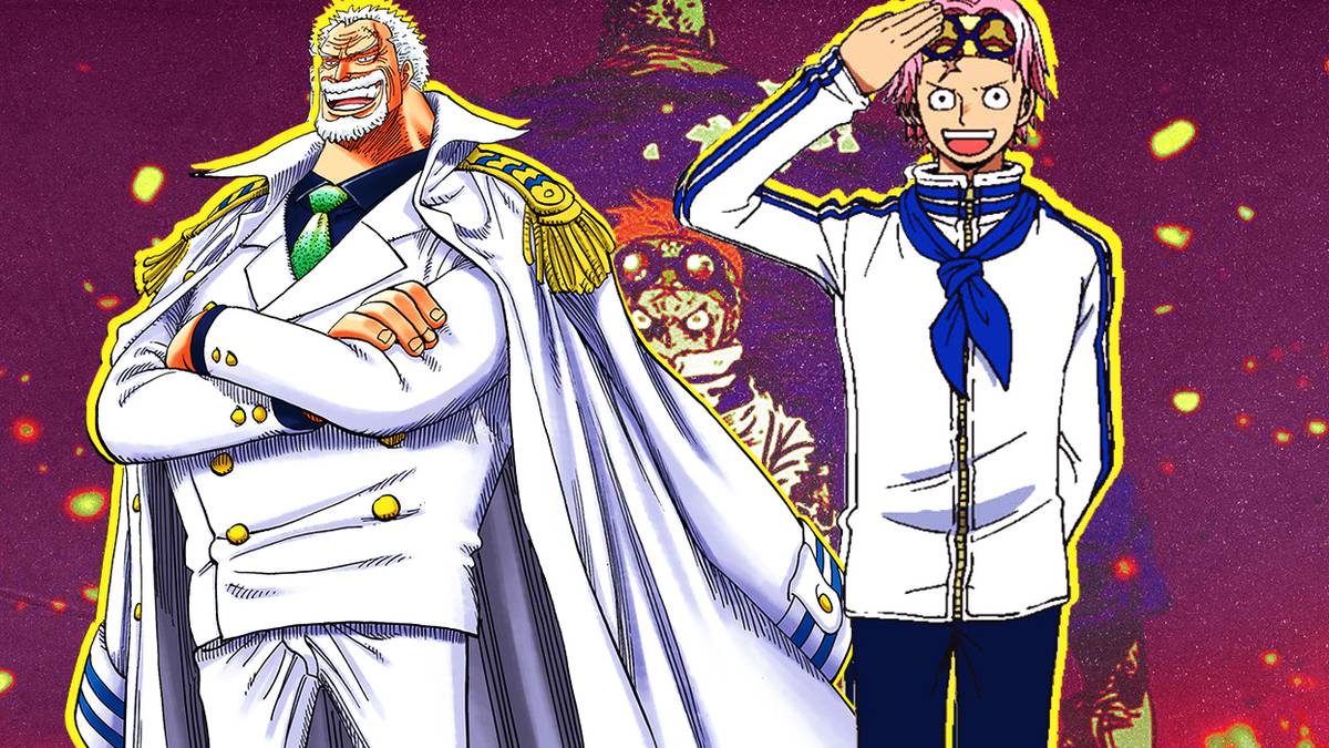 Official One Piece Animator Releases Epic Garp & Koby Artwork – Months ...