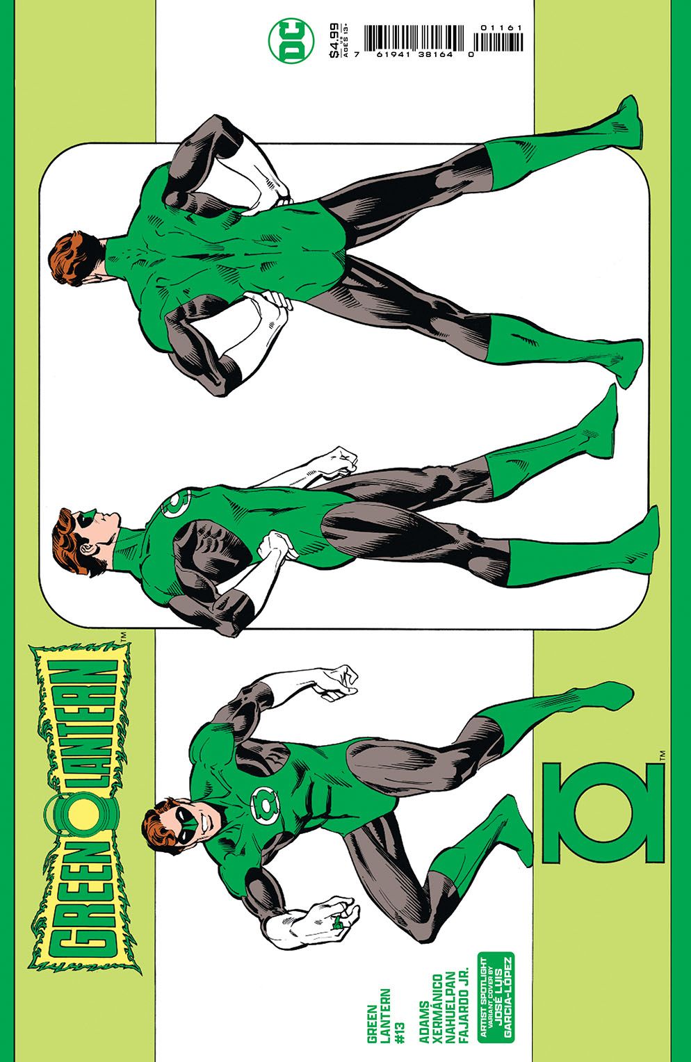 Green Lantern 13 artist spotlight variant