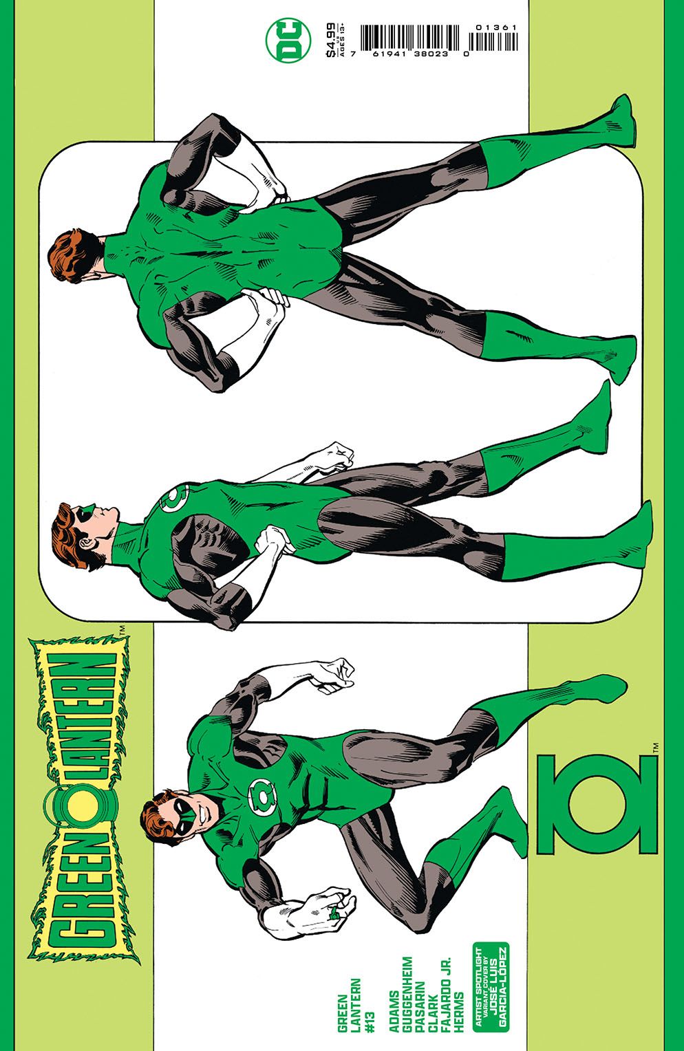 Green Lantern 13 Spotlight (Garcia-Lopez)