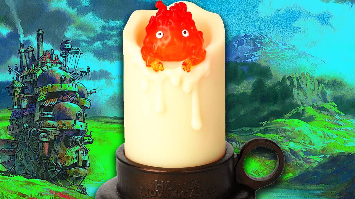 Calcifier Studio Ghibli's Howl's Moving Castle Calcifer Candle Figure Returns to ...