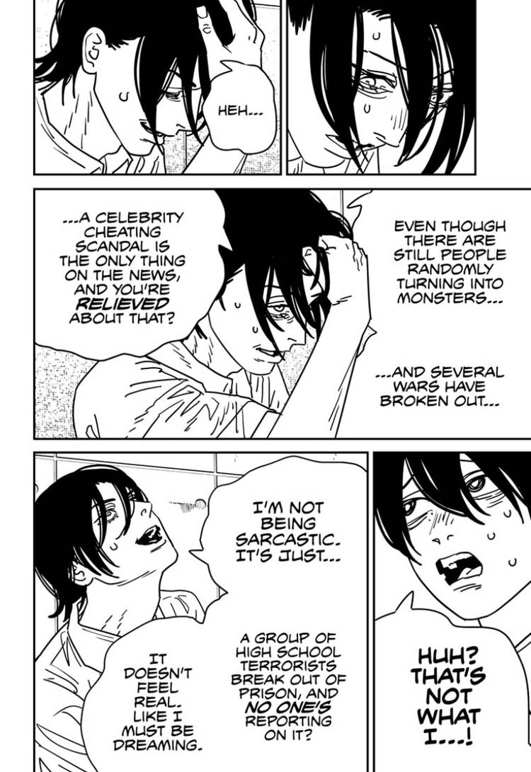 Chainsaw Man Chapter 163 Wakes Denji Up With a Swift Kick of Reality