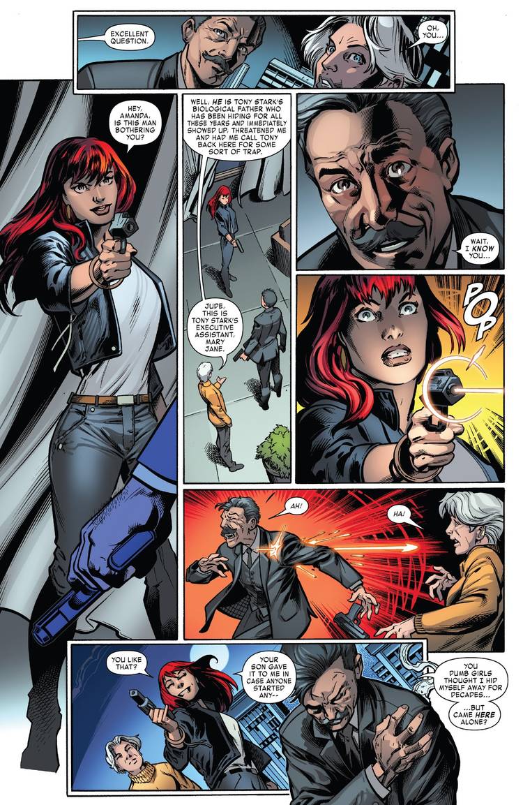 When Mary Jane Watson Went to Go Work for Iron Man