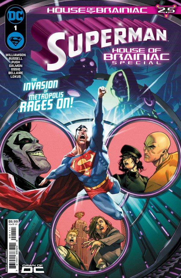 Superman: House of Brainiac Special #1 cover.