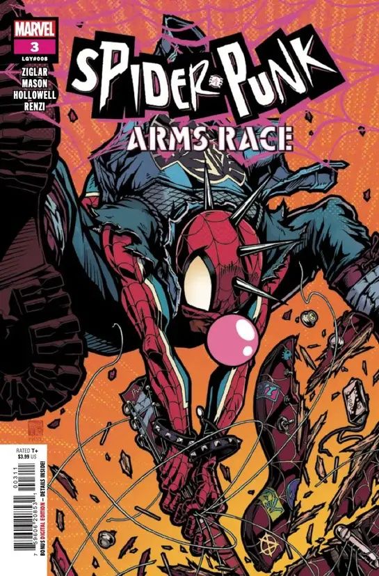 Spider-Punk: Arms Race #3 cover.