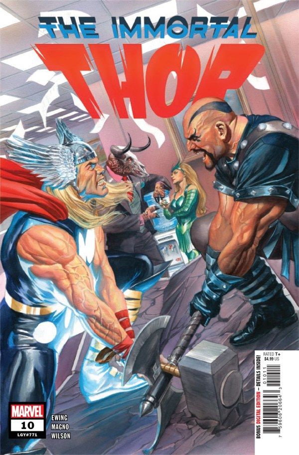 Immortal Thor #10 cover.